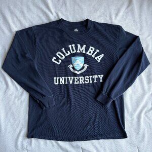 University of Columbia Navy Blue Long Sleeve T-Shirt Mens Size Large by Ivysport